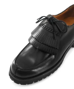 finsburyshoes shop Derbies LEONIE Noir*Femme Mocassins & Derbies|Tous Les Souliers