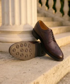 finsburyshoes shop Derby BARTON Grainé Marron*Homme Toutes Les Chaussures|Chaussures De Ville