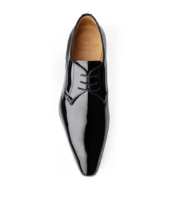 finsburyshoes shop Derby CAMPOLI 2 Vernis Noir*Homme Toutes Les Chaussures|Cousu Blake