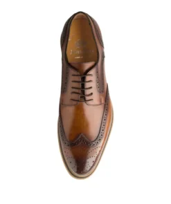 finsburyshoes shop Derby ELIAS Marron Patine*Homme Toutes Les Chaussures|Semelle Gomme