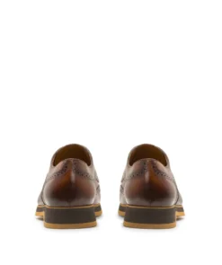 finsburyshoes shop Derby ELIAS Marron Patine*Homme Toutes Les Chaussures|Semelle Gomme