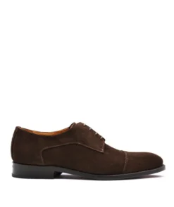 finsburyshoes shop Derby ELVIS Daim Marron* Maroquinerie|Tous Les Accessoires