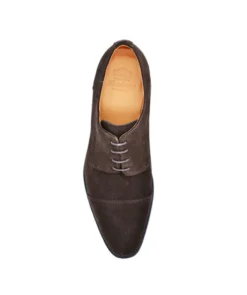 finsburyshoes shop Derby ELVIS Daim Marron* Maroquinerie|Tous Les Accessoires