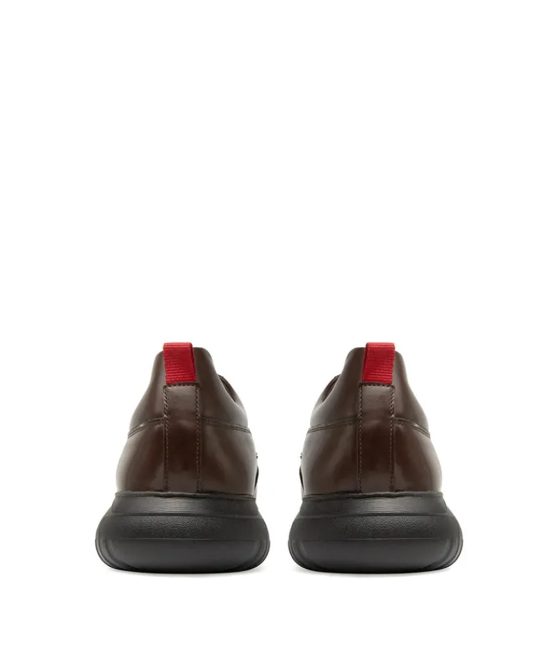 finsburyshoes shop Derby Joey Marron Lisse* Baskets & Sneakers|Tous Les Souliers