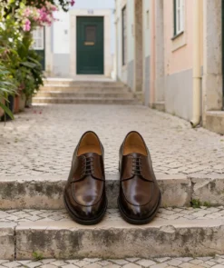 finsburyshoes shop Derby MASSIMO Marron Patiné*Homme Toutes Les Chaussures|Cousu Blake