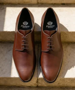 finsburyshoes shop Derby NEWARK Marron*Homme Best Seller|Toutes Les Chaussures