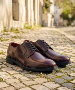 finsburyshoes shop Derby NOHAM Bordeaux*Homme Toutes Les Chaussures|Semelle Gomme