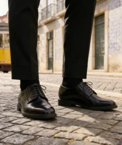 finsburyshoes shop Derby NOHAM Noir*Homme Toutes Les Chaussures|Semelle Gomme