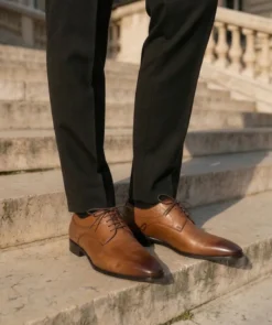 finsburyshoes shop Derby UMBERTO Marron Patiné* Toutes Les Chaussures|Chaussures Casual