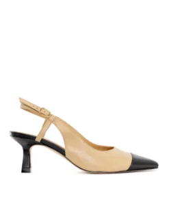 finsburyshoes shop Escarpins CAPRI Beige et Noir*Femme Escarpins|Mariage & Cérémonie
