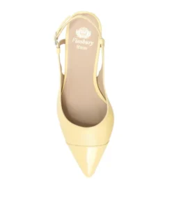 finsburyshoes shop Escarpins CAPRI Jaune Citrine* Toutes Les Chaussures|Chaussures Casual