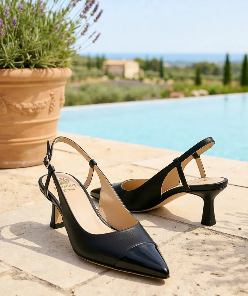 finsburyshoes shop Escarpins CAPRI Noir*Femme Best Seller|Escarpins