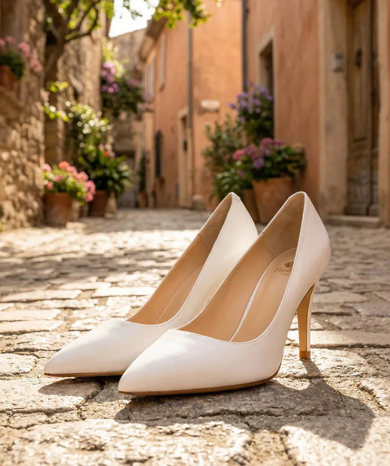 finsburyshoes shop Escarpins MANON Blanc neige*Femme Best Seller|Escarpins