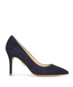 finsburyshoes shop Escarpins MANON Daim Marine*Femme Nouveautés|Escarpins