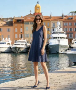 finsburyshoes shop Escarpins MANON Daim Marine*Femme Nouveautés|Escarpins