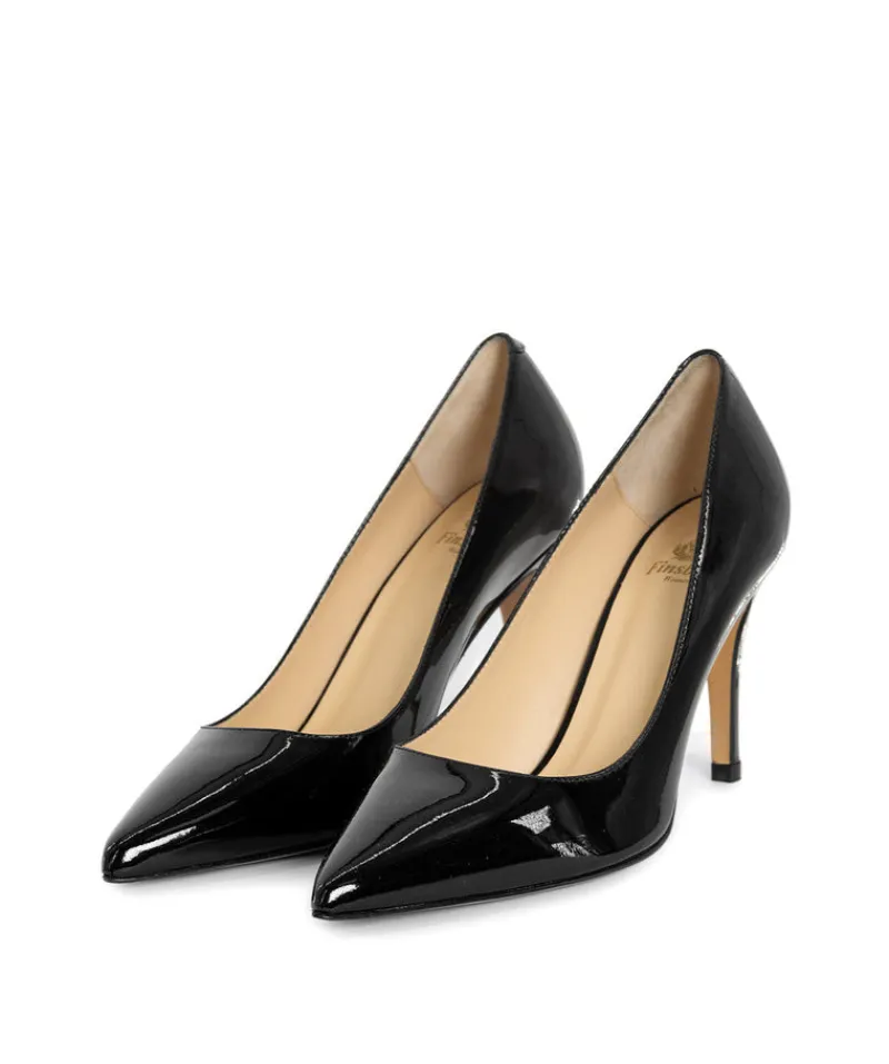 finsburyshoes shop Escarpins MANON Noir Vernis*Femme Escarpins|Tous Les Souliers