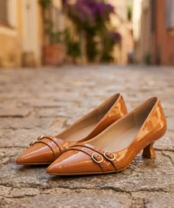 finsburyshoes shop Escarpins NOEMIE Cognac*Femme Escarpins|Tous Les Souliers