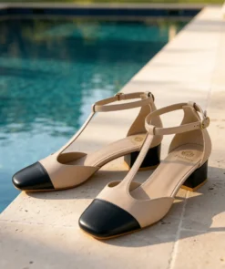 finsburyshoes shop Escarpins Rosa Beige et Noir*Femme Best Seller|Escarpins