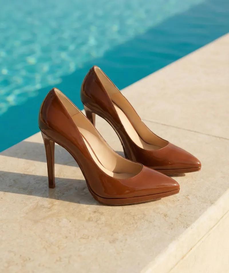 finsburyshoes shop Escarpins VICTORIA Tan*Femme Best Seller|Escarpins