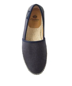 finsburyshoes shop Espadrilles INDIANA Bleu Marine*Homme Toutes Les Chaussures|Cousu Goodyear