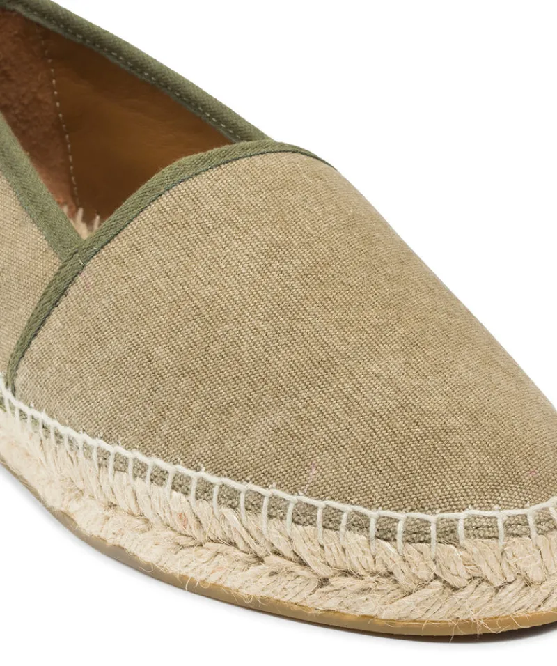 finsburyshoes shop Espadrilles INDIANA Olive*Homme Toutes Les Chaussures|Cousu Goodyear