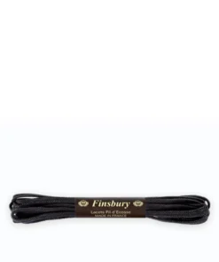 finsburyshoes shop Lacets JACKSON Noir plat 120cm* Toutes Les Chaussures|Cousu Goodyear