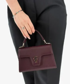 Finsbury Shoes Le SAC Mini FF18 Prune*Femme Nouveautés|Sacs