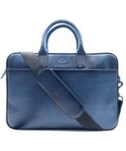 finsburyshoes shop Mallette Grainée Bleu*Homme Maroquinerie|Tous Les Accessoires