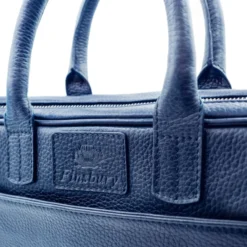 finsburyshoes shop Mallette Grainée Bleu*Homme Maroquinerie|Tous Les Accessoires