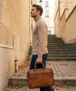 finsburyshoes shop Mallette Grainée Gold*Homme Maroquinerie|Tous Les Accessoires
