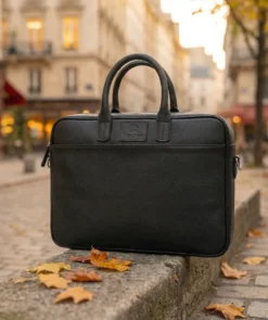 finsburyshoes shop Mallette Grainée Noir*Homme Tous Les Accessoires|Maroquinerie