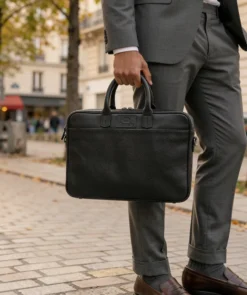 finsburyshoes shop Mallette Grainée Noir*Homme Tous Les Accessoires|Maroquinerie