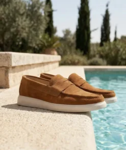 finsburyshoes shop Mocassin ACAPULCO Veau Velours Whisky*Homme Toutes Les Chaussures|Chaussures De Ville