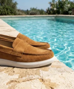 finsburyshoes shop Mocassin ACAPULCO Veau Velours Whisky*Homme Toutes Les Chaussures|Chaussures De Ville
