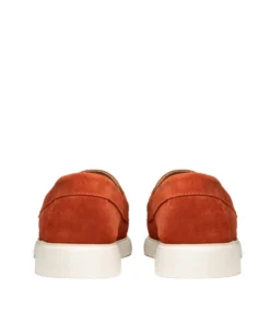 finsburyshoes shop Mocassin ACAPULCO Veau Velours Brique*Homme Mocassins|Toutes Les Chaussures