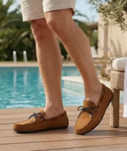 finsburyshoes shop Mocassin CANCUN Daim Tabac*Homme Toutes Les Chaussures|Chaussures De Ville