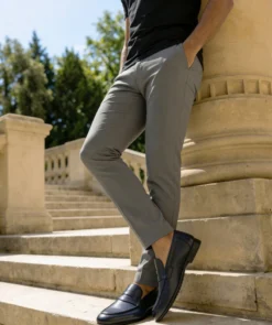 finsburyshoes shop Mocassin CLAYTON Bleu Patiné*Homme Toutes Les Chaussures|Mariage & Cérémonie