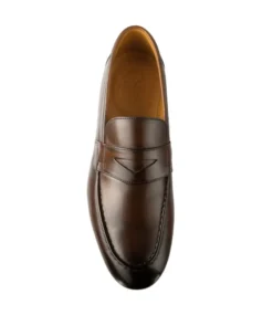 finsburyshoes shop Mocassin CLAYTON Marron Patiné*Homme Toutes Les Chaussures|Mariage & Cérémonie