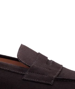 finsburyshoes shop Mocassin COLLEGE 1986 Daim Marron*Homme Toutes Les Chaussures|Best Seller