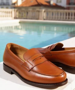 finsburyshoes shop Mocassin COLLEGE 1986 Gold*Homme Toutes Les Chaussures|Mariage & Cérémonie