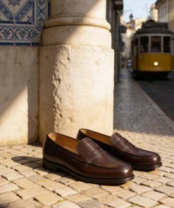 finsburyshoes shop Mocassin COLLEGE 1986 Marron Foncé*Homme Best Seller|Toutes Les Chaussures