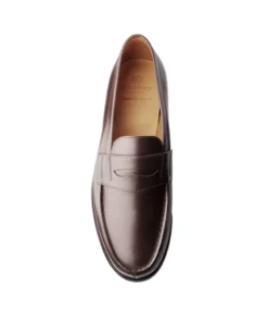 finsburyshoes shop Mocassin COLLEGE 1986 Marron Foncé*Homme Best Seller|Toutes Les Chaussures