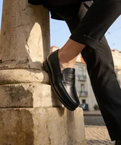 finsburyshoes shop Mocassin COLLEGE 1986 Noir*Homme Best Seller|Toutes Les Chaussures