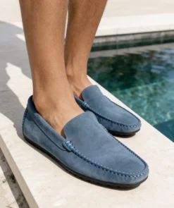 finsburyshoes shop Mocassin DANDY DAIM BLEU*Homme Toutes Les Chaussures|Chaussures De Ville