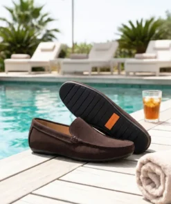 finsburyshoes shop Mocassin DANDY Daim Marron*Homme Toutes Les Chaussures|Semelle Gomme