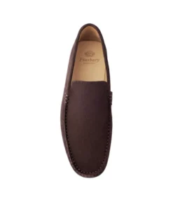 finsburyshoes shop Mocassin DANDY Daim Marron*Homme Toutes Les Chaussures|Semelle Gomme