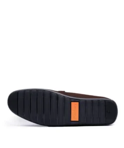 finsburyshoes shop Mocassin DANDY Daim Marron*Homme Toutes Les Chaussures|Semelle Gomme