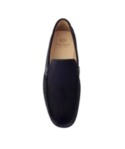 finsburyshoes shop Mocassin DANDY Daim Noir*Homme Toutes Les Chaussures|Chaussures De Ville