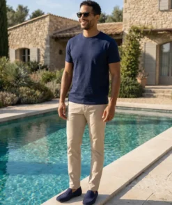 finsburyshoes shop Mocassin DANDY Veau Velours Bleu Marine*Homme Toutes Les Chaussures|Chaussures De Ville