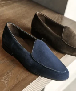 finsburyshoes shop Mocassin DOUGLAS Daim Marine* Toutes Les Chaussures|Chaussures Casual